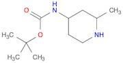 Carbamic acid, N-(2-methyl-4-piperidinyl)-, 1,1-dimethylethyl ester