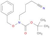 Carbamic acid, N-(4-cyanobutyl)-N-(phenylmethoxy)-, 1,1-dimethylethyl ester