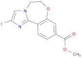 IMidazo[1,2-d][1,4]benzoxazepine-9-carboxylic acid, 5,6-dihydro-2-iodo-, Methyl ester