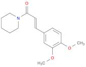 2-Propen-1-one, 3-(3,4-dimethoxyphenyl)-1-(1-piperidinyl)-, (2E)-