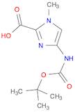 1H-Imidazole-2-carboxylic acid, 4-[[(1,1-dimethylethoxy)carbonyl]amino]-1-methyl-