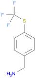 Benzenemethanamine, 4-[(trifluoromethyl)thio]-