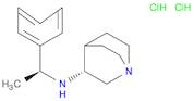 1-Azabicyclo[2.2.2]octan-3-amine, N-[(1R)-1-phenylethyl]-, hydrochloride (1:2), (3S)-