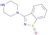 1,2-Benzisothiazole, 3-(1-piperazinyl)-, 1-oxide