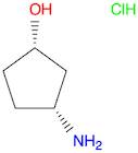 Cyclopentanol, 3-amino-, hydrochloride (1:1), (1R,3S)-rel-