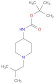 Carbamic acid, N-[1-(2-methylpropyl)-4-piperidinyl]-, 1,1-dimethylethyl ester