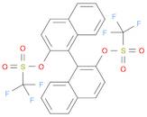 Methanesulfonic acid, 1,1,1-trifluoro-, 1,1'-(1S)-[1,1'-binaphthalene]-2,2'-diyl ester