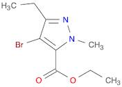 1H-Pyrazole-5-carboxylic acid, 4-bromo-3-ethyl-1-methyl-, ethyl ester