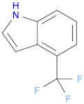 1H-Indole, 4-(trifluoromethyl)-