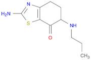 7(4H)-Benzothiazolone, 2-amino-5,6-dihydro-6-(propylamino)-