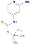 Carbamic acid, (2-amino-4-pyridinyl)-, 1,1-dimethylethyl ester (9CI)