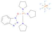 Phosphorus(1+), [1-(hydroxy-κO)-1H-benzotriazolato]tri-1-pyrrolidinyl-, (T-4)-, hexafluorophosphate(1-) (1:1)