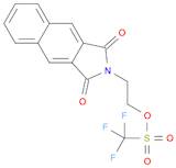 Methanesulfonic acid, 1,1,1-trifluoro-, 2-(1,3-dihydro-1,3-dioxo-2H-benz[f]isoindol-2-yl)ethyl ester