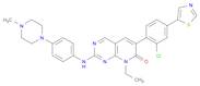 Pyrido[2,3-d]pyrimidin-7(8H)-one, 6-[2-chloro-4-(5-thiazolyl)phenyl]-8-ethyl-2-[[4-(4-methyl-1-piperazinyl)phenyl]amino]-