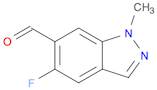 1H-Indazole-6-carboxaldehyde, 5-fluoro-1-methyl-