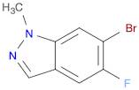1H-Indazole, 6-bromo-5-fluoro-1-methyl-