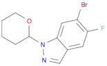 1H-Indazole, 6-bromo-5-fluoro-1-(tetrahydro-2H-pyran-2-yl)-