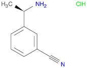 Benzonitrile, 3-[(1R)-1-aminoethyl]-, hydrochloride (1:1)