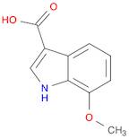 1H-Indole-3-carboxylic acid, 7-methoxy-