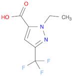 1H-Pyrazole-5-carboxylic acid, 1-ethyl-3-(trifluoromethyl)-