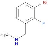 Benzenemethanamine, 3-bromo-2-fluoro-N-methyl-