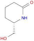 2-Piperidinone, 6-(hydroxymethyl)-, (6S)-