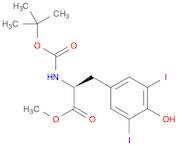 L-Tyrosine, N-[(1,1-dimethylethoxy)carbonyl]-3,5-diiodo-, methyl ester