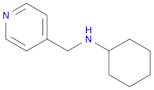 4-Pyridinemethanamine, N-cyclohexyl-