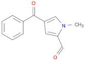 1H-Pyrrole-2-carboxaldehyde, 4-benzoyl-1-methyl-