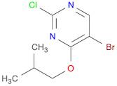 Pyrimidine, 5-bromo-2-chloro-4-(2-methylpropoxy)-