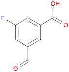 Benzoic acid, 3-fluoro-5-formyl-