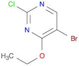 Pyrimidine, 5-bromo-2-chloro-4-ethoxy-