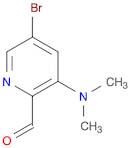 2-Pyridinecarboxaldehyde, 5-bromo-3-(dimethylamino)-