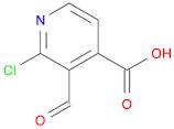 4-Pyridinecarboxylic acid, 2-chloro-3-formyl-
