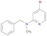 2-Pyridinamine, 4-bromo-N-methyl-N-(phenylmethyl)-