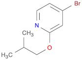Pyridine, 4-bromo-2-(2-methylpropoxy)-