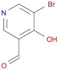 3-Pyridinecarboxaldehyde, 5-bromo-4-hydroxy-