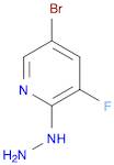 Pyridine, 5-bromo-3-fluoro-2-hydrazinyl-
