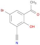 Benzonitrile, 3-acetyl-5-bromo-2-hydroxy-
