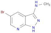 1H-Pyrazolo[3,4-b]pyridin-3-amine, 5-bromo-N-methyl-