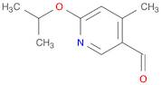 3-Pyridinecarboxaldehyde, 4-methyl-6-(1-methylethoxy)-