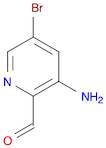 2-Pyridinecarboxaldehyde, 3-amino-5-bromo-