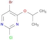Pyrimidine, 5-bromo-2-chloro-4-(1-methylethoxy)-