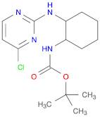 Carbamic acid, N-[2-[(4-chloro-2-pyrimidinyl)amino]cyclohexyl]-, 1,1-dimethylethyl ester