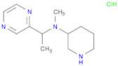 2-Pyrazinemethanamine, N,α-dimethyl-N-3-piperidinyl-, hydrochloride (1:1)