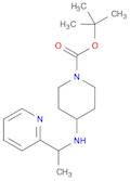 1-Piperidinecarboxylic acid, 4-[[1-(2-pyridinyl)ethyl]amino]-, 1,1-dimethylethyl ester