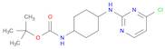 Carbamic acid, N-[4-[(4-chloro-2-pyrimidinyl)amino]cyclohexyl]-, 1,1-dimethylethyl ester