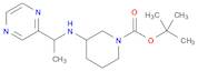 1-Piperidinecarboxylic acid, 3-[[1-(2-pyrazinyl)ethyl]amino]-, 1,1-dimethylethyl ester