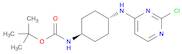 Carbamic acid, N-[trans-4-[(2-chloro-4-pyrimidinyl)amino]cyclohexyl]-, 1,1-dimethylethyl ester