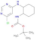 Carbamic acid, N-[2-[(6-chloro-4-pyrimidinyl)amino]cyclohexyl]-, 1,1-dimethylethyl ester